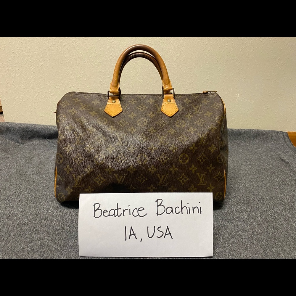 Louis Vuitton Monogram Speedy 35